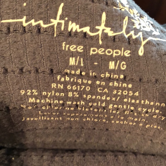 New Free People Moulin Ruched Cami Size M/L - Picture 4 of 4